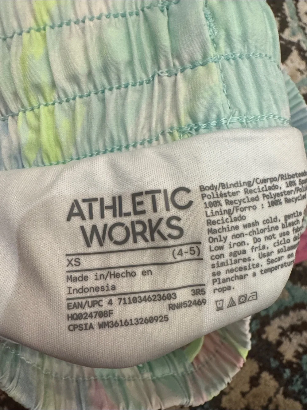 Athletic Works Girls' Active Shorts - Blue, Pink & Pastel